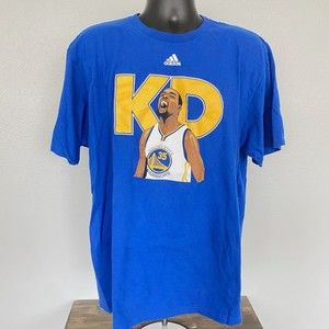 Adidas x Kevin Durant Mens XL Tee Golden State Warriors KD NBA Basketball Rare